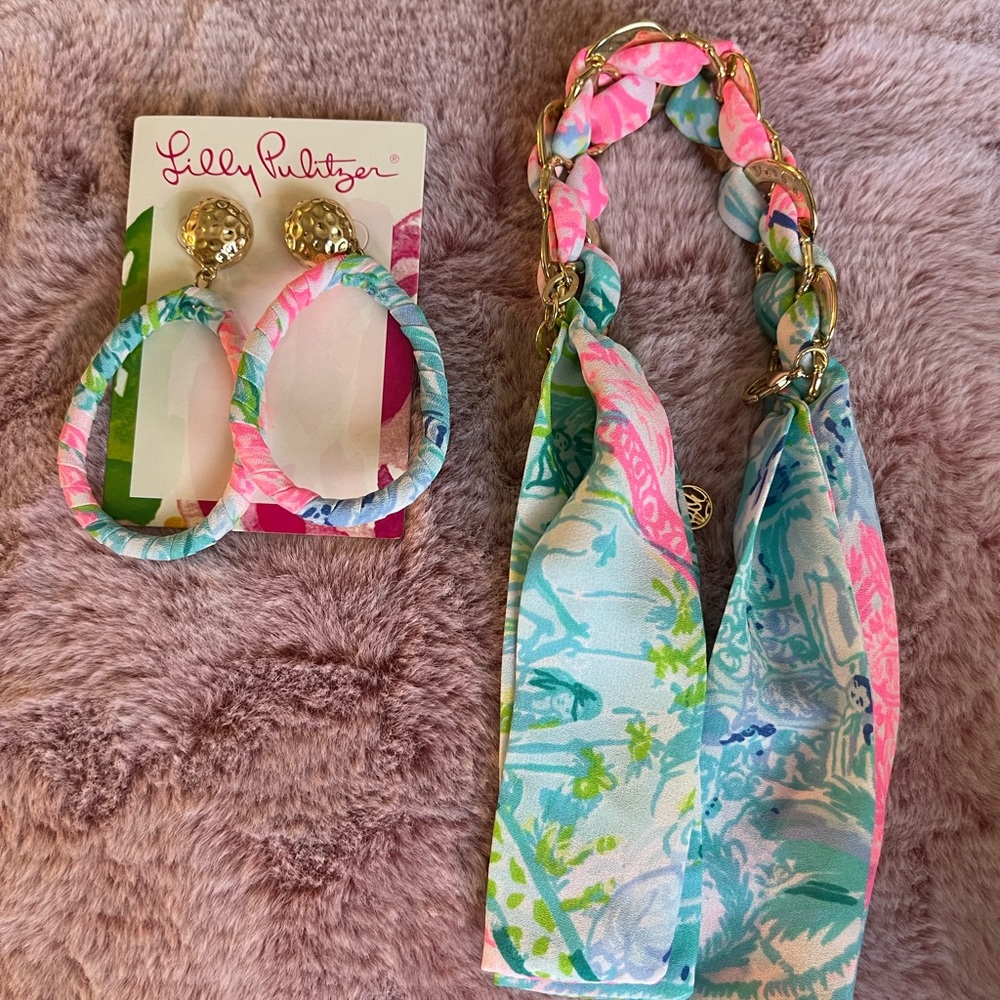 Lilly Pulitzer Earring & Bracelet